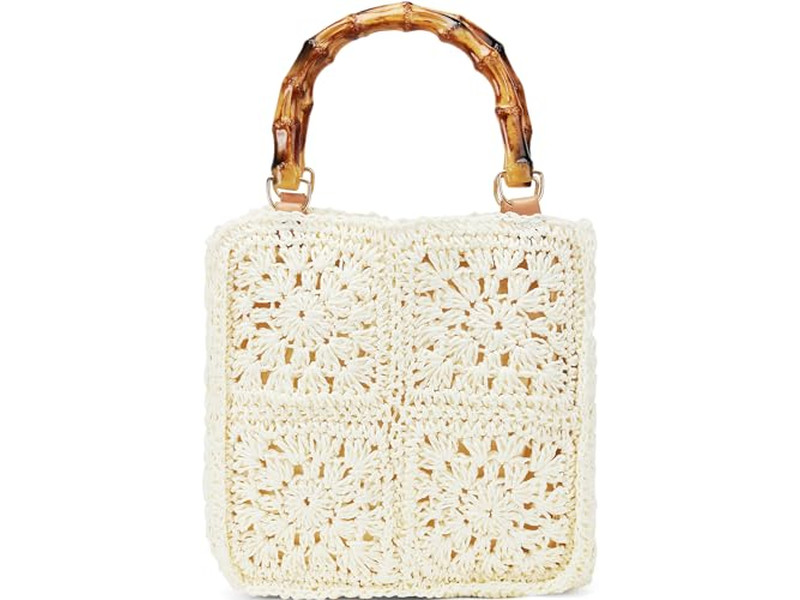 Sac seau en paille pour enfant sac d'été amusant sac à dos mode de haute qualité