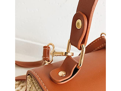 Sac Bandoulière en Paille Cœur Cheval Italie Japon Juste Sacs Sac à Main Enfant Grand Micro