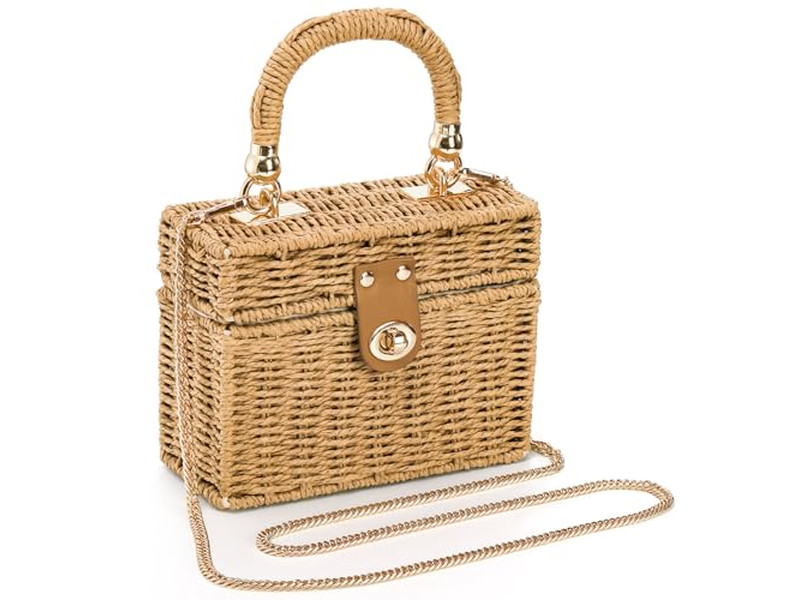 Sacs en Paille Fantaisie Sac Moderne PP Grand Fourre-tout Kenya Mini Sac à Main Coquillages Femme