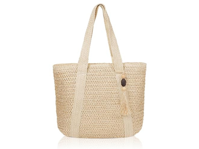 Grand sac en paille à franges été petites filles sacs fourre-tout de luxe fabricants