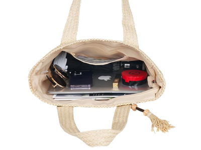 Grand sac en paille à franges été petites filles sacs fourre-tout de luxe fabricants