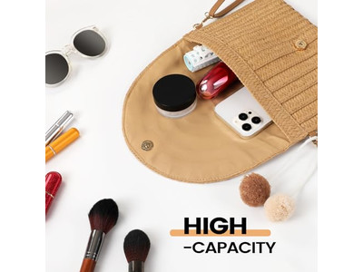 Sac en Paille Tissé Vente Sac Boîte Plage Pochette Transport Embrayage Filet Fruit Sling Suspendu