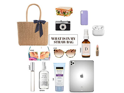 Nouveau Sac en Paille d'Été Panier Sac à Main Bambou Demi-Cercle Sacs pour Femme Plage Texte